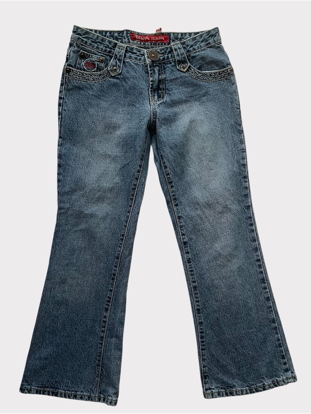 Y2K Vintage Diwa Jeans Lowrise Denim Capris